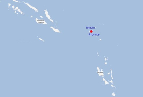 Must be as remote as you can get - Temotu Province, Solomon Islands ©  SW